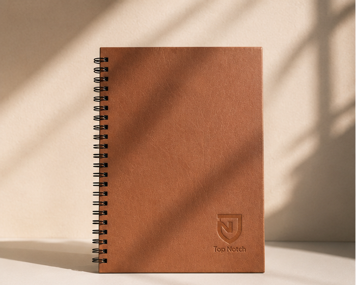 Terra Luxe Spiral Sketchbook - Brown