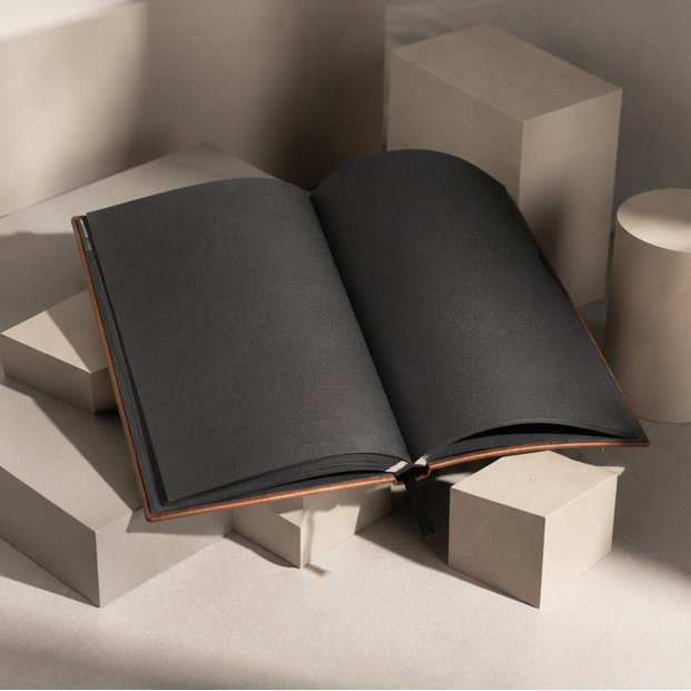 Obsidian Luxe Hardcover Sketchbook - Brown