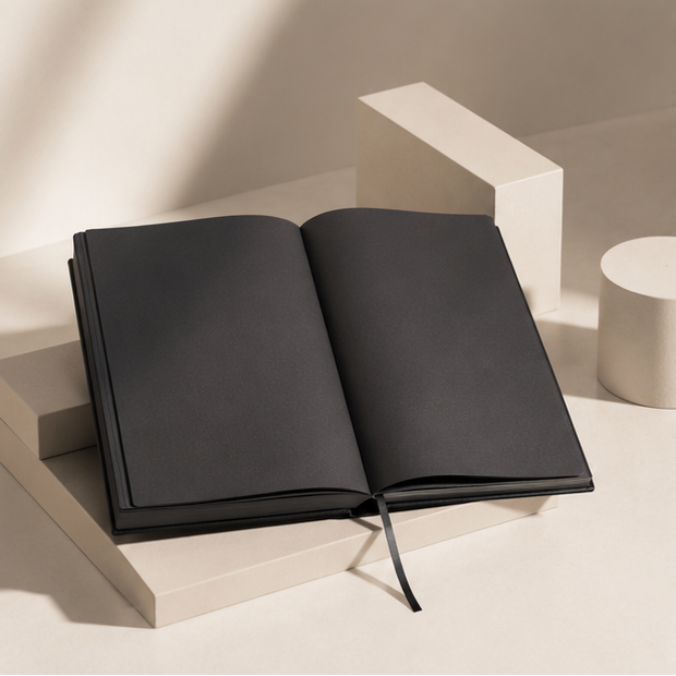 Obsidian Luxe Hardcover Sketchbook - Black